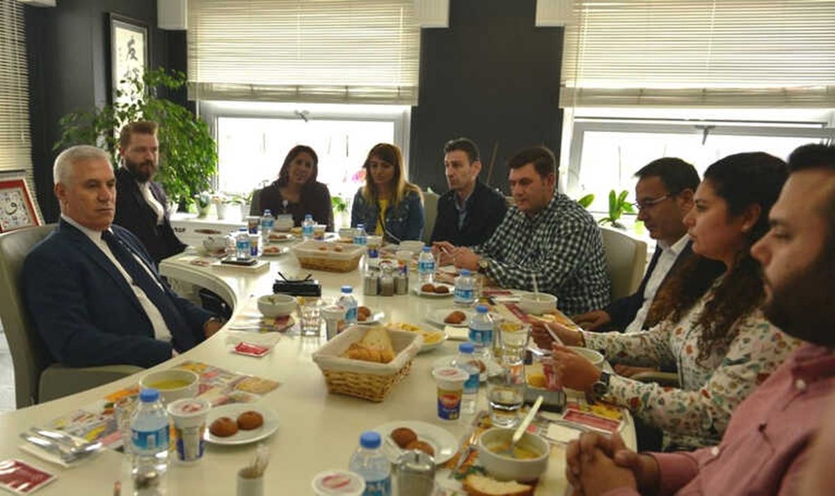 Bozbey Çalışanlarla Buluştu