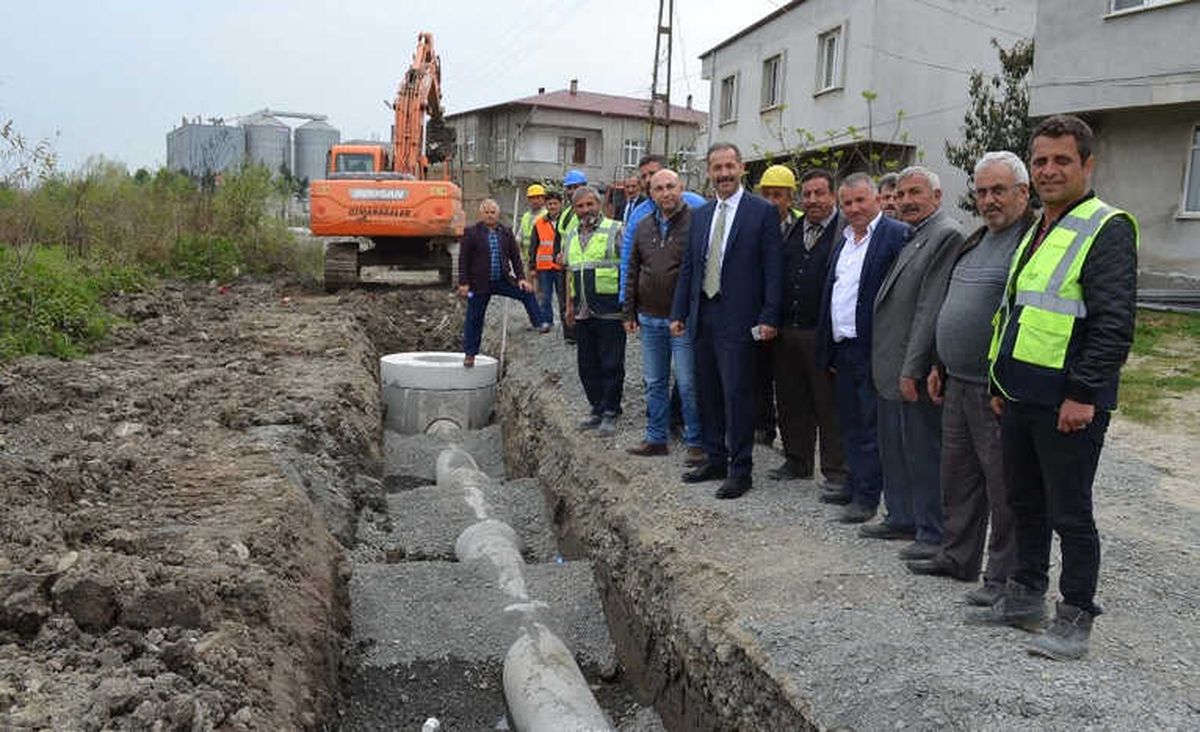 Çarşamba\'ya 15 Milyon Liralık Alt Yapı Yatırımı