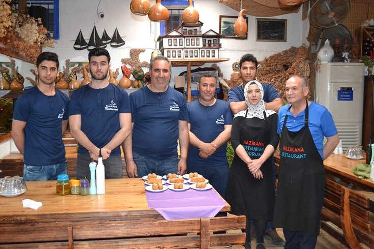 Erzurum\'un Meşhur Kadayıf Dolması Bodrum\'da