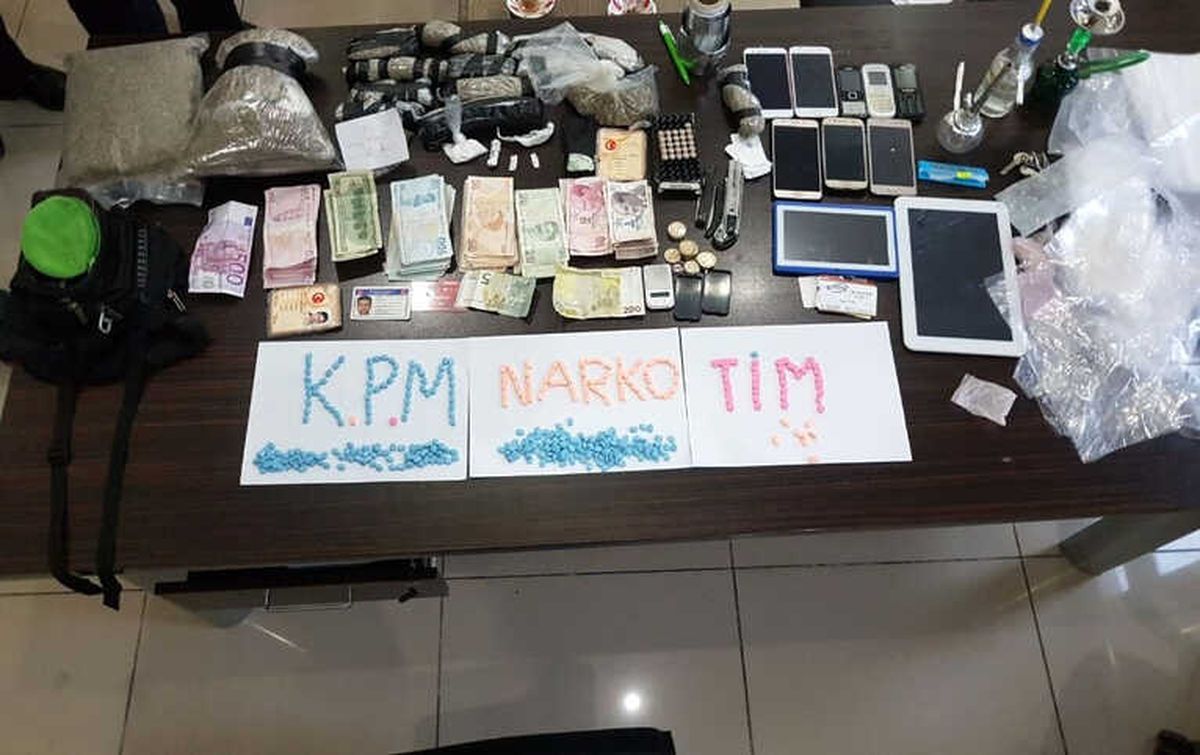 Gaziantep\'te Uyuşturucu Operasyonu: 2 Tutuklama