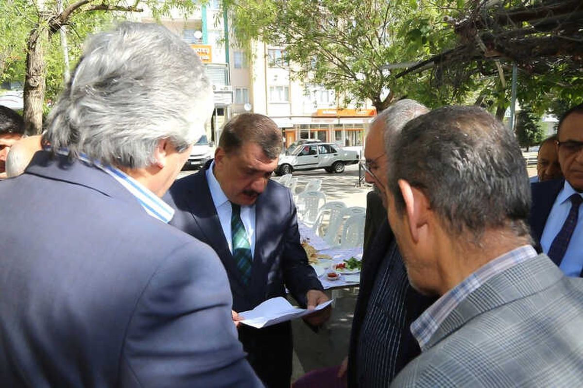 Gürkan Muhtarlar ile Bir Araya Geldi