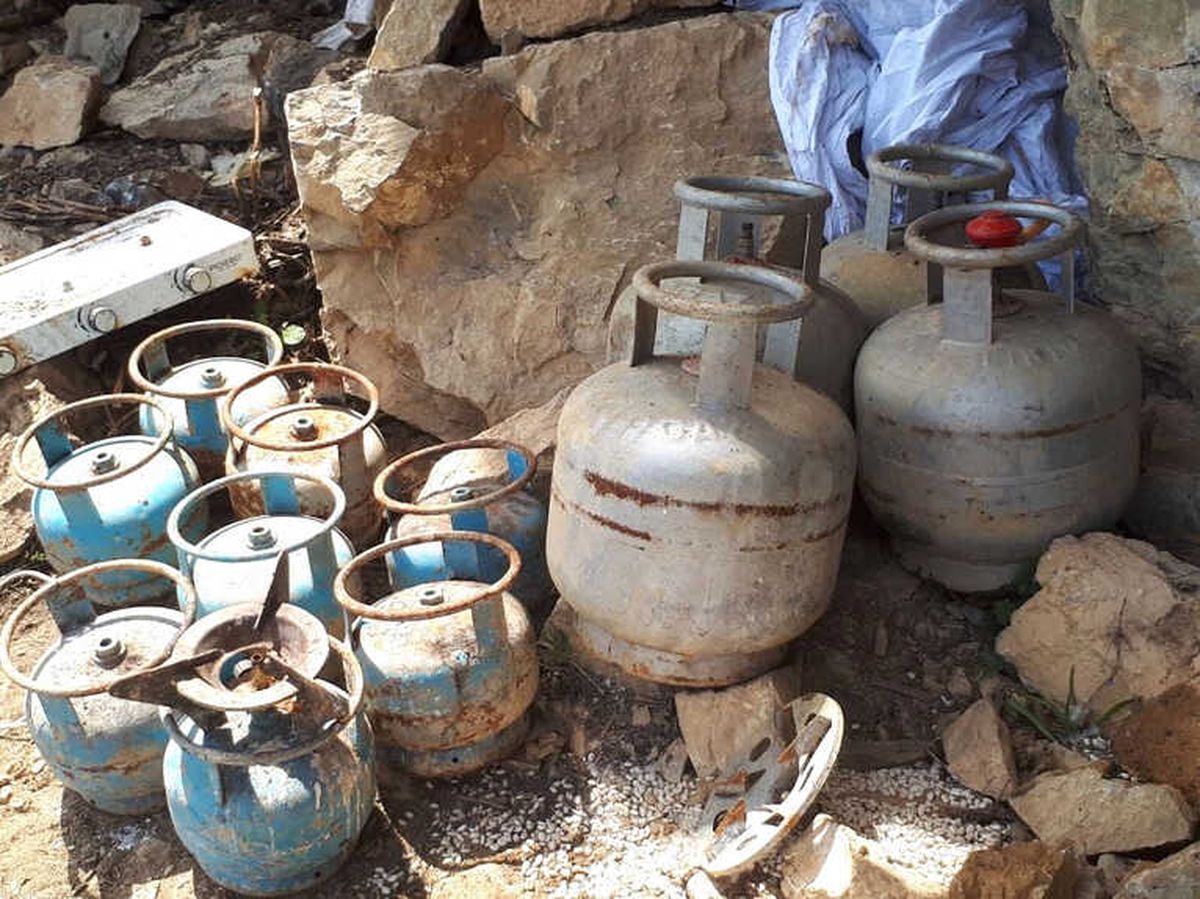Tunceli\'de Biri 9 Odalı 6 Sığınak ve Mağara İmha Edildi