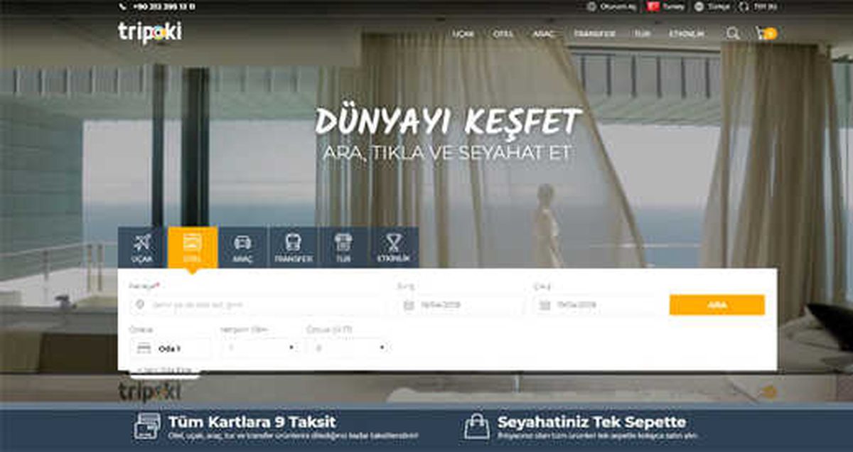 Türkiye\'nin Yeni Online Seyahat Platformu Açıldı!