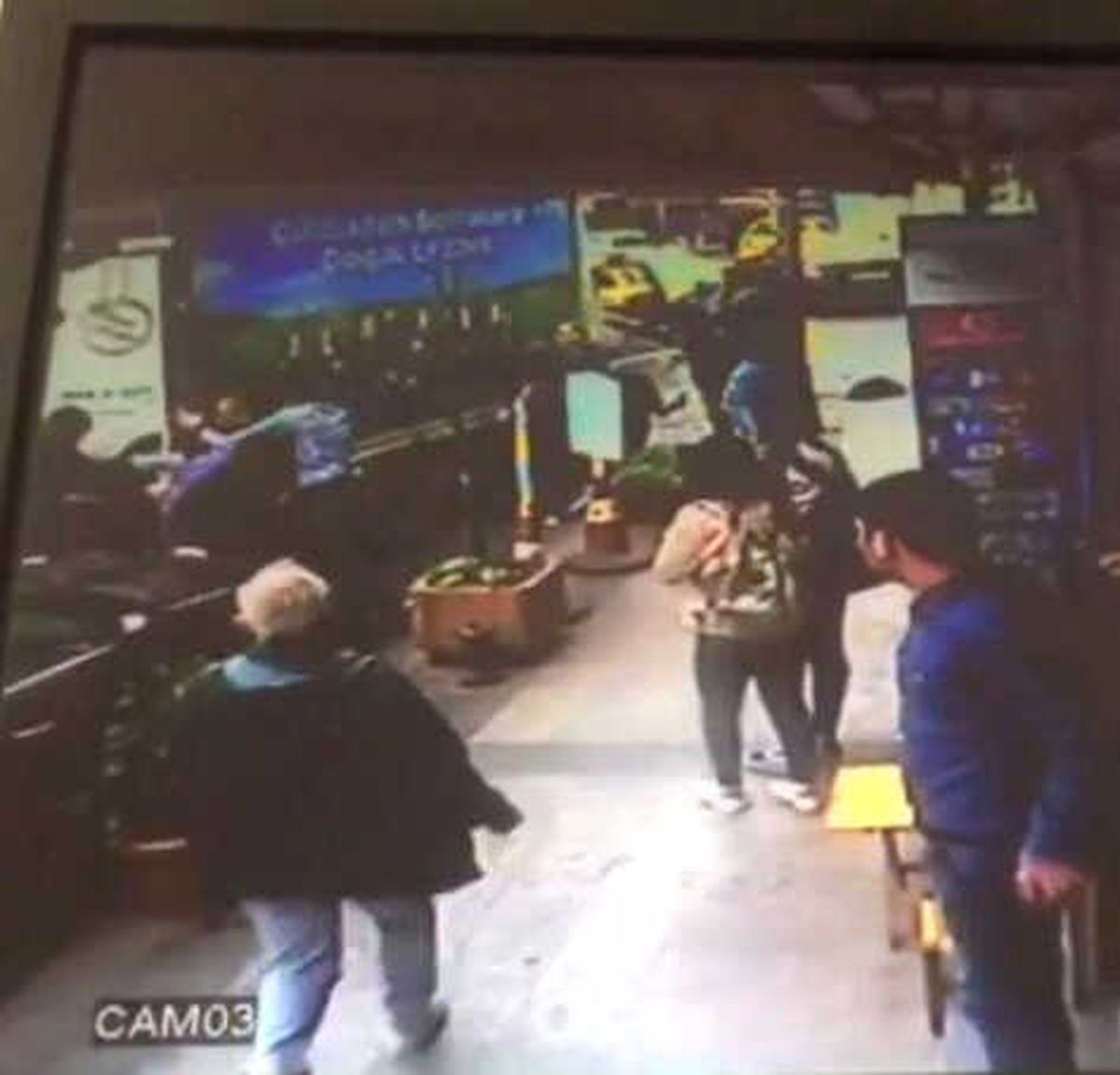 Beyoğlu\'nda Dehşet Anları Kamerada