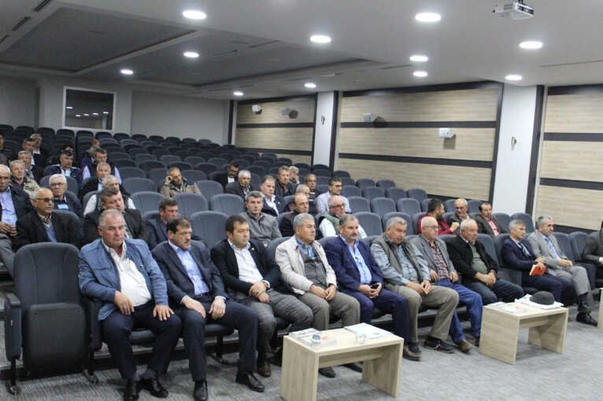 Biga Ovası Sulama Birliği Toplantısı Yapıldı