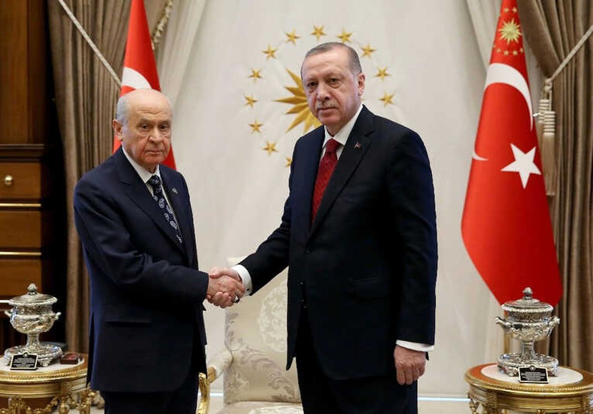 Cumhurbaşkanı Erdoğan, MHP Lideri Bahçeli\'yi Kabul Etti