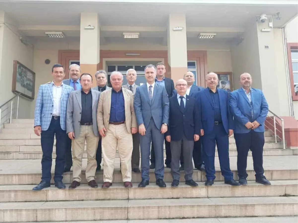 Esnaf Odaları Başkanlarından Taban\'a Ziyaret