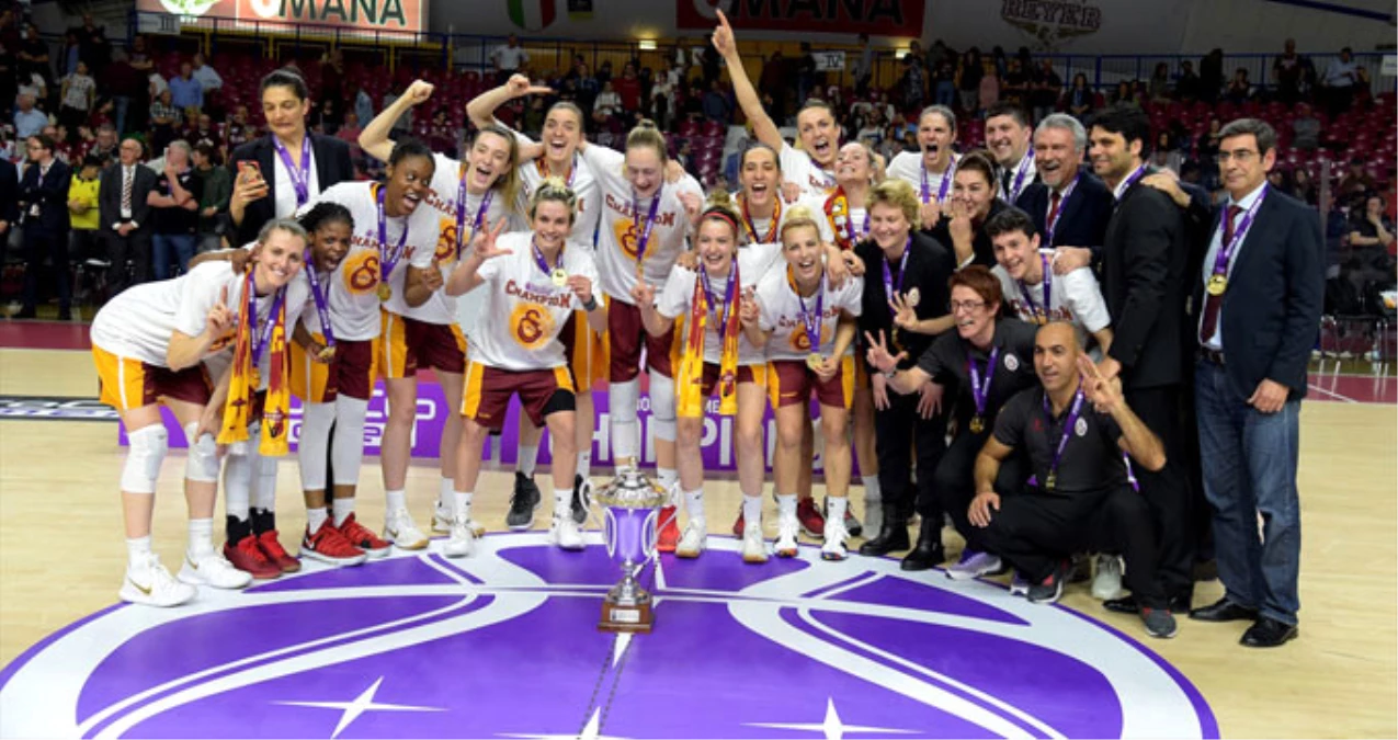 Galatasaray Kadın Basketbol Takımı Eurocup\'ta Şampiyon Oldu