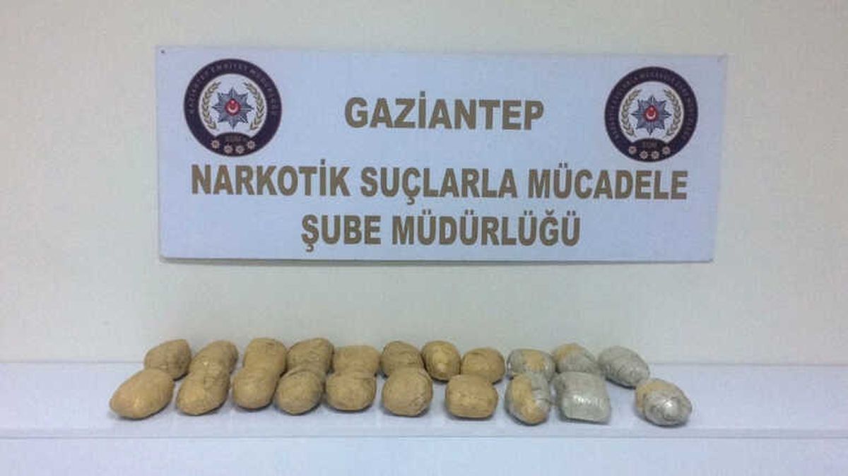 Gaziantep\'te 10 Kilo Eroin Ele Geçirildi