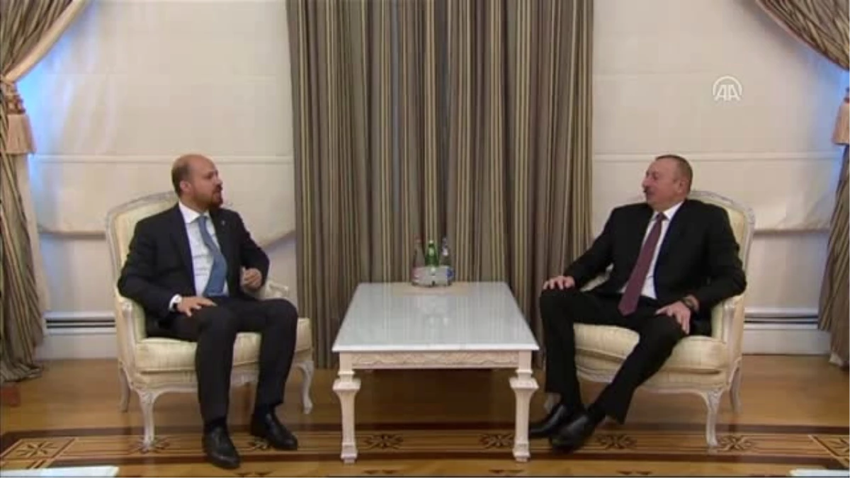 Gençlik ve Spor Bakanı Bak ile Bilal Erdoğan Aliyev\'le Görüştü