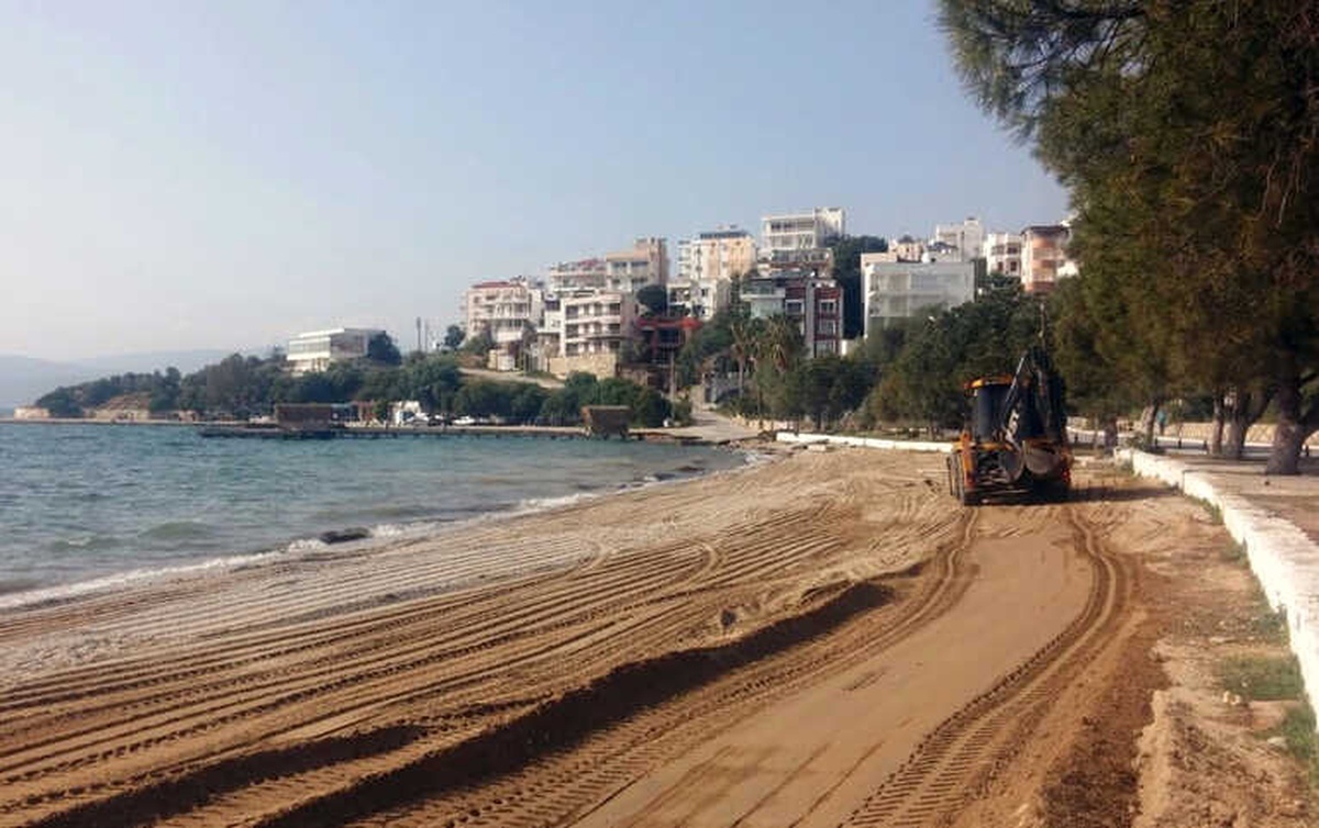 Güllük Yaza Hazırlanıyor