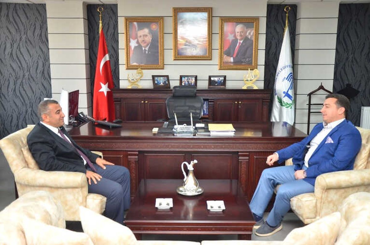 İl Müdürü Özcan\'dan Başkan Bakıcı\'ya Ziyaret