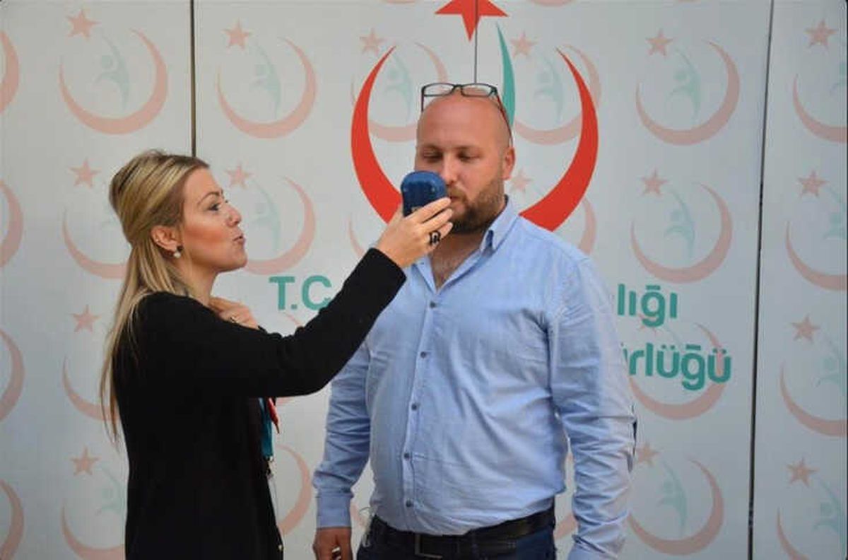 İl Sağlık Müdürlüğü Ekipleri Bilgilendirme Standı Açtı