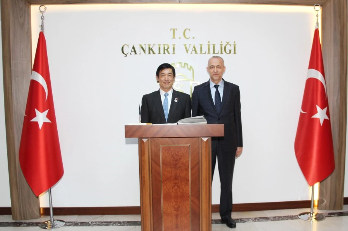 Japonya\'nın Ankara Büyükelçisi Miyajima Çankırı\'da