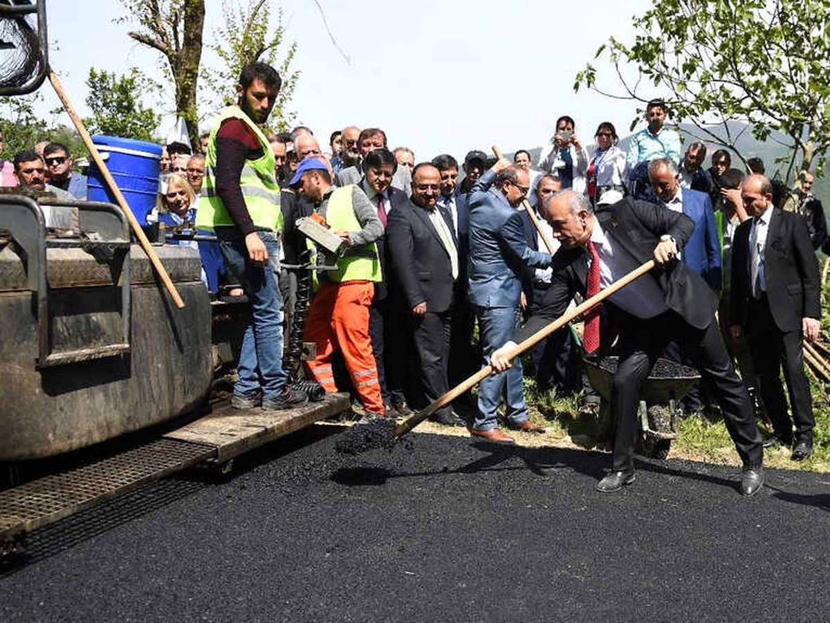 Karadağ Kanyonu Asfalt Yola Kavuşuyor