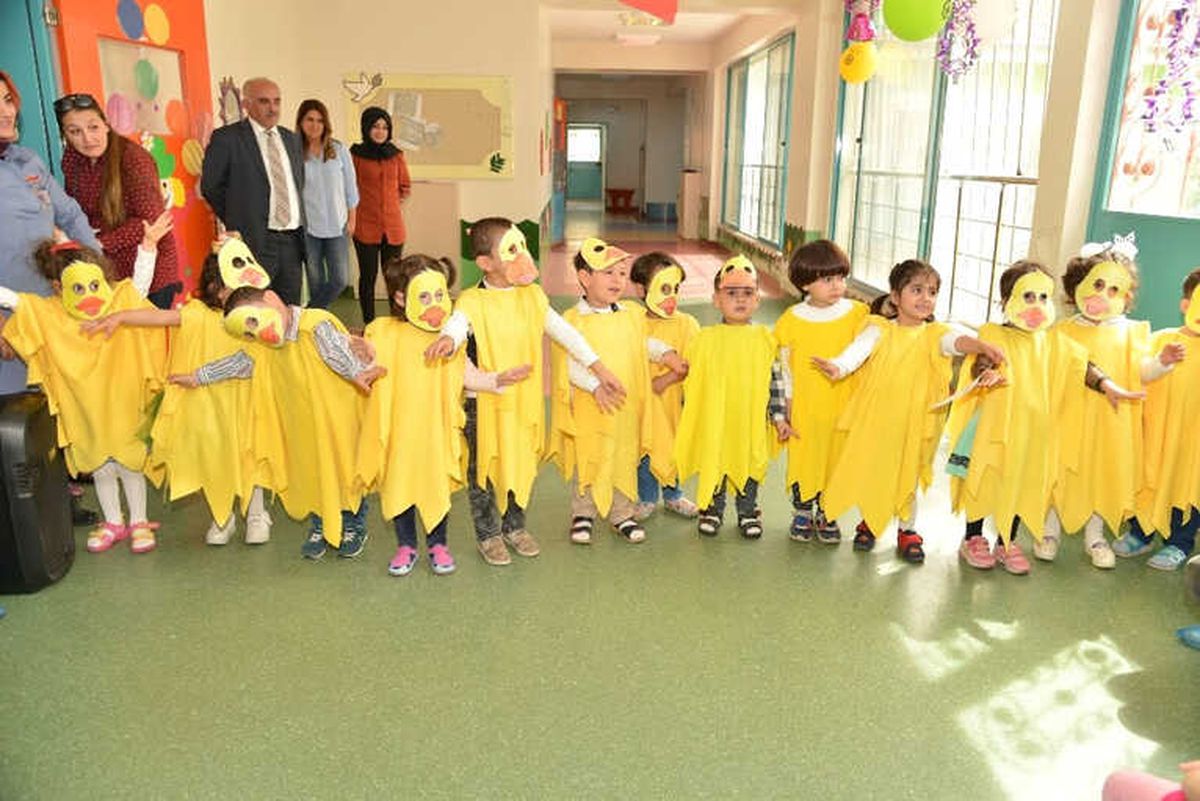 Kreşlerde 23 Nisan Kutlaması Başladı