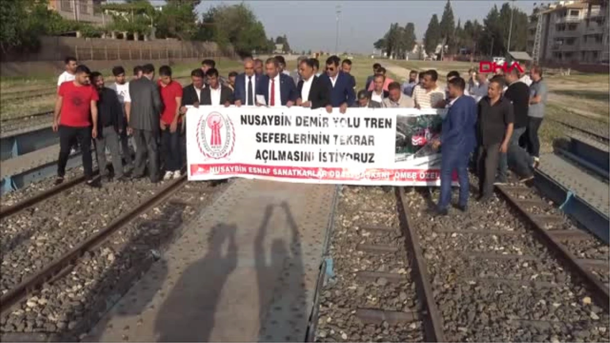 Mardin Nusaybin\'de Tren Seferlerinin Yeniden Başlatılması İçin Açıklama Yapıldı Hd