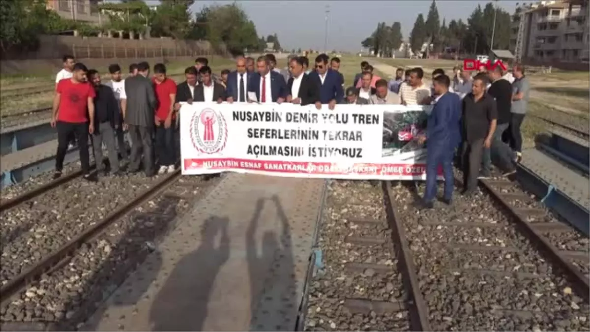 Mardin Nusaybin\'de Tren Seferlerinin Yeniden Başlatılması İçin Açıklama Yapıldı Hd