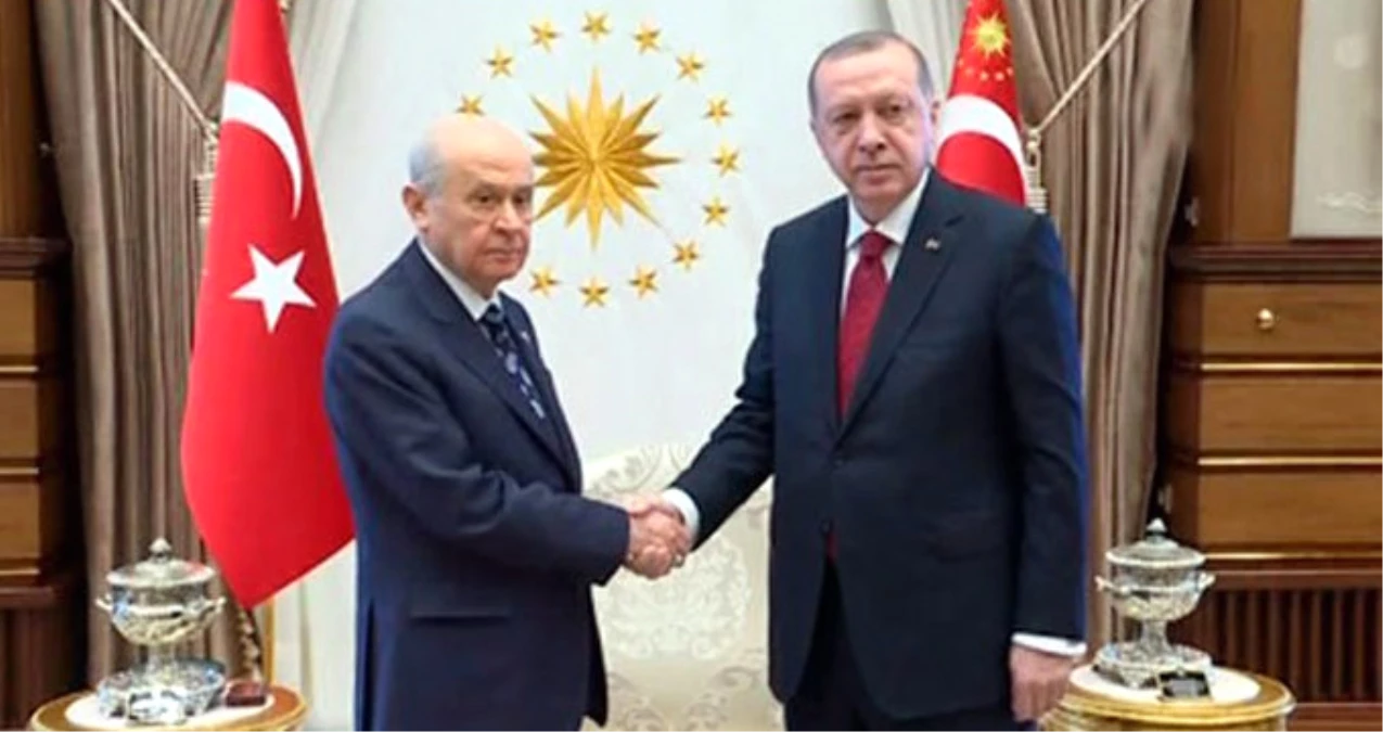 Son Dakika! Bahçeli\'nin Erken Seçim Çağrısı Sonrası Külliye\'de Kritik Zirve: Erdoğan\'la Bir Araya Geldi