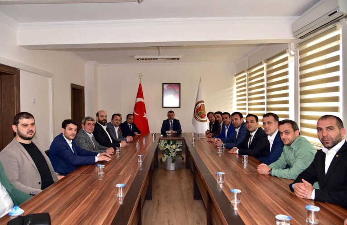 Vali Büyükakın, Tso ve Tso Meclis Başkanını Makamında Kabul Etti