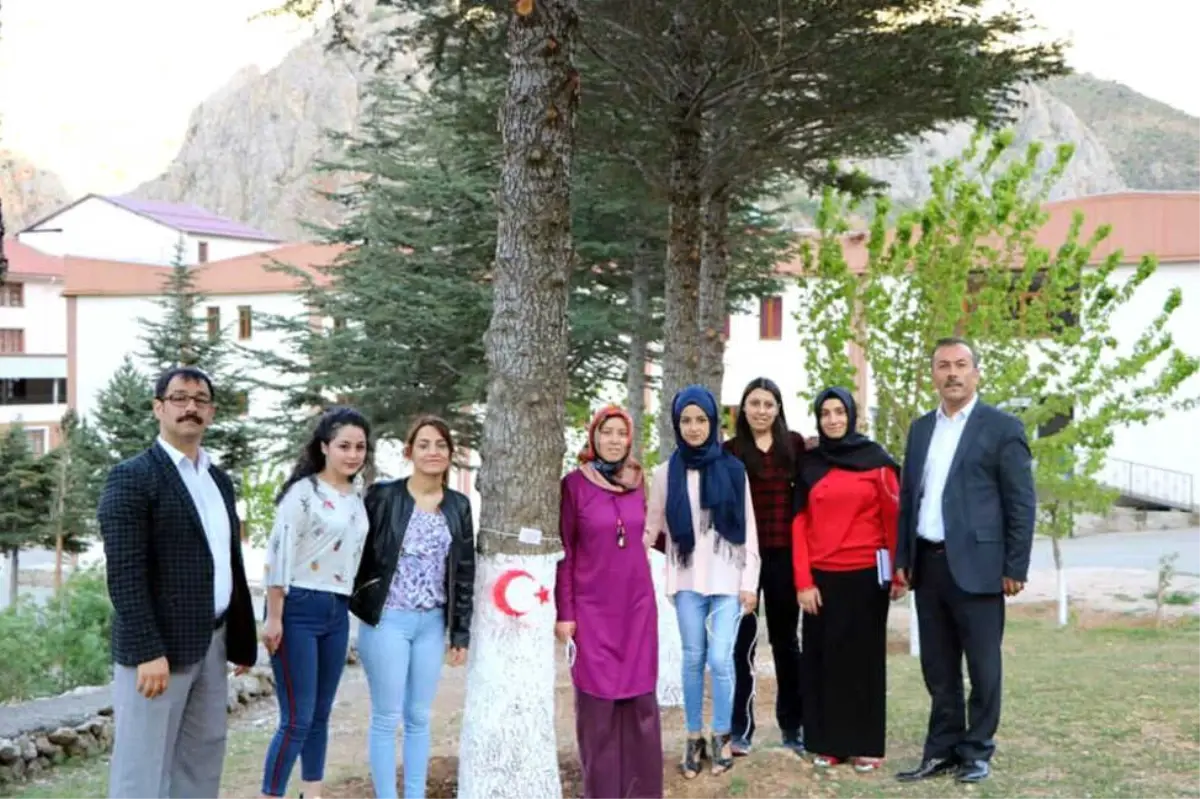 Afrin Şehitlerinin Adları Ağaçlarda Yaşayacak