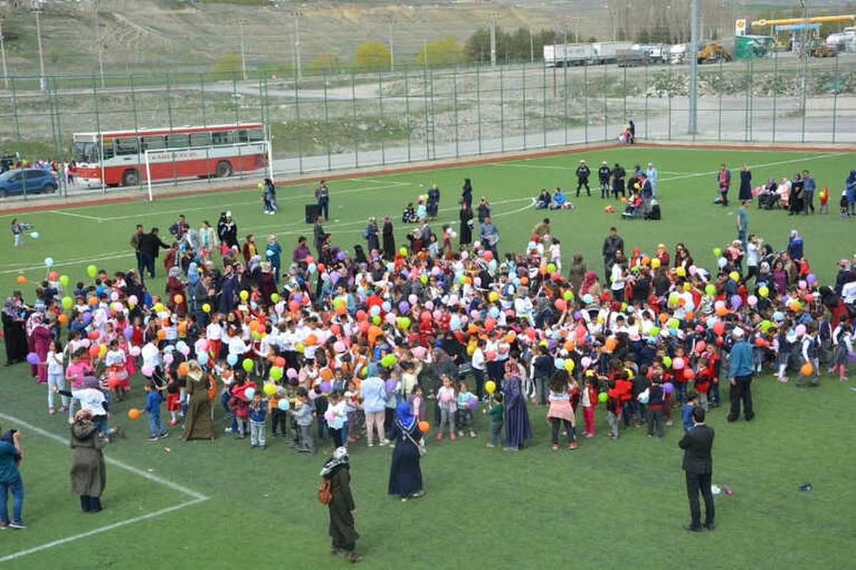 Aşkale\'de Çocuklar Eğlendi
