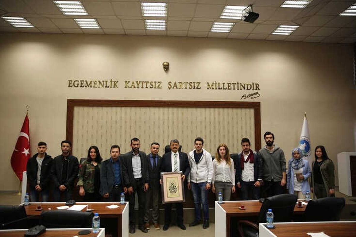 Belediye Yabancı Öğrencileri Ağırladı