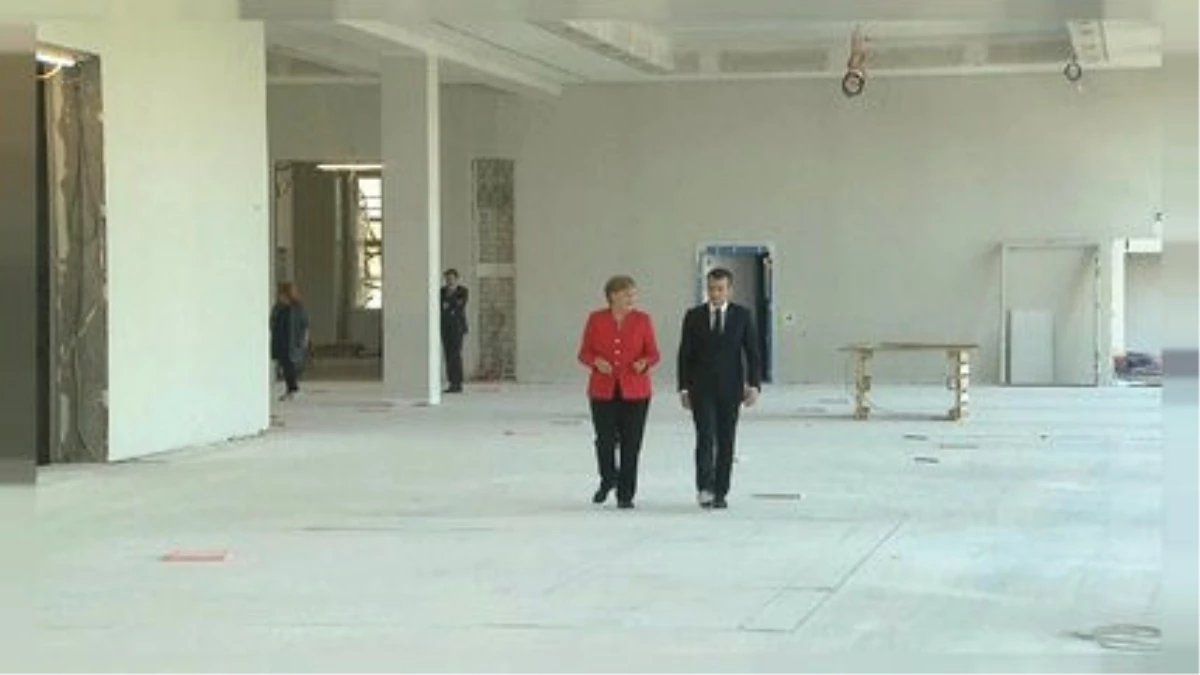 Berlin\'de Merkel-Macron Zirvesi