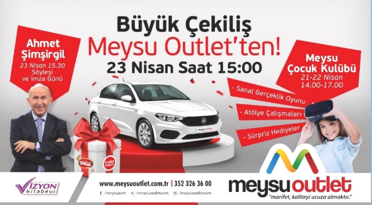 Çekiliş Coşkusu Meysu Outlet\'te