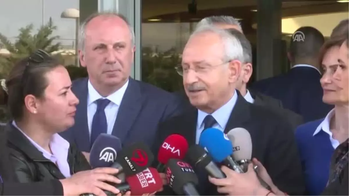 CHP Genel Başkanı Kılıçdaroğlu: "Biz Önümüzdeki Günlerde Parti Meclisimizi Toplayacağız, Adayımızı...