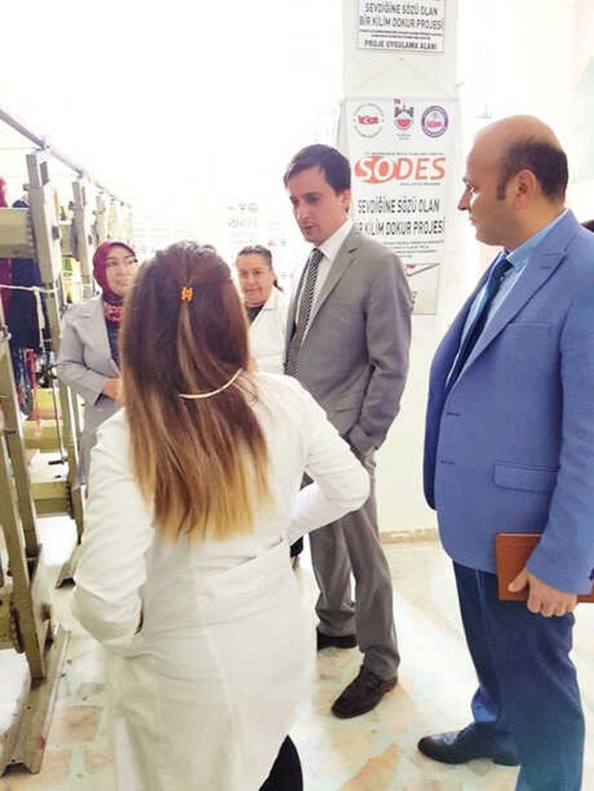 Çüngüş\'te \'Sevdiğine Sözü Olan Bir Kilim Dokur\' Projesi