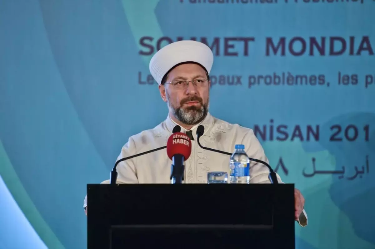 Diyanet İşleri Başkanı Erbaş, 7. Yurt Dışı Din Hizmetleri Konferansı\'na Katıldı