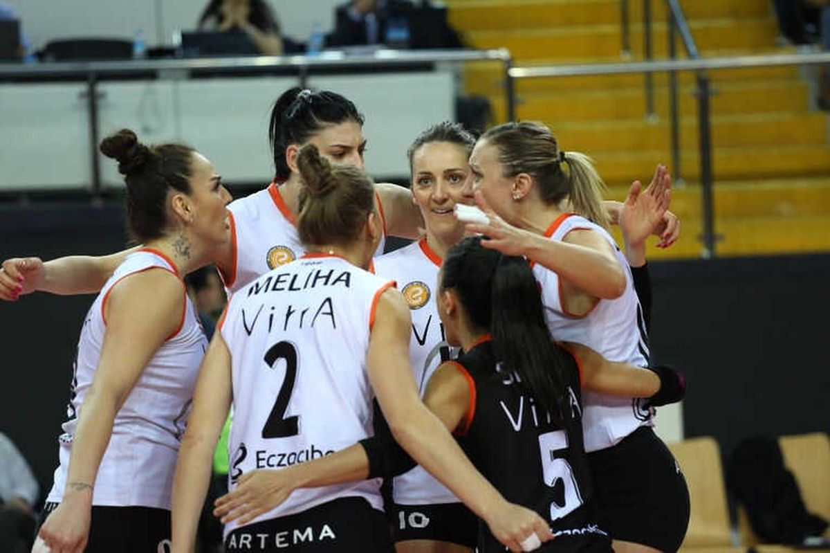 Filede Derbinin Galibi Eczacıbaşı Vitra