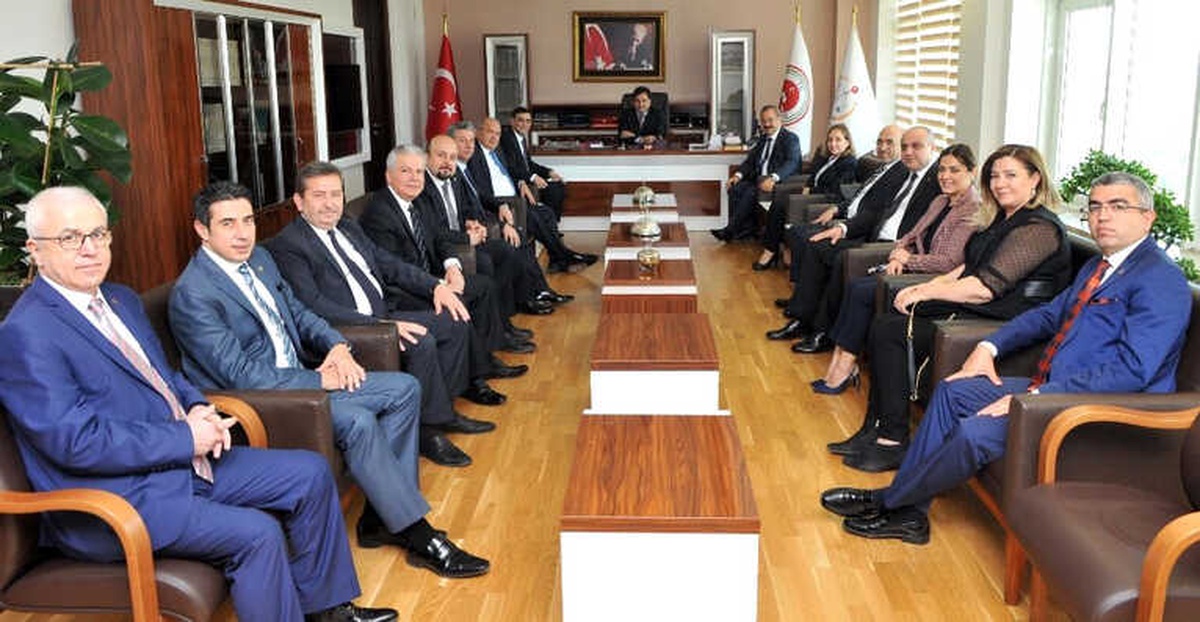 Gso Heyetinden Vali Ali Yerlikaya ve Kurumlara Ziyaret
