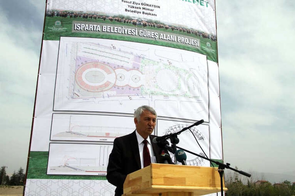Isparta\'ya 8 Milyon TL\'lik Güreş Alanı Projesi