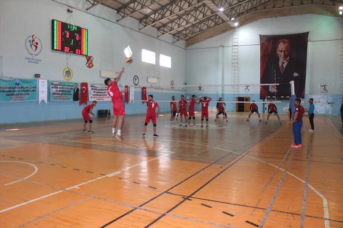 Kyk Voleybol Basketbol Eleme Maçları Yapıldı