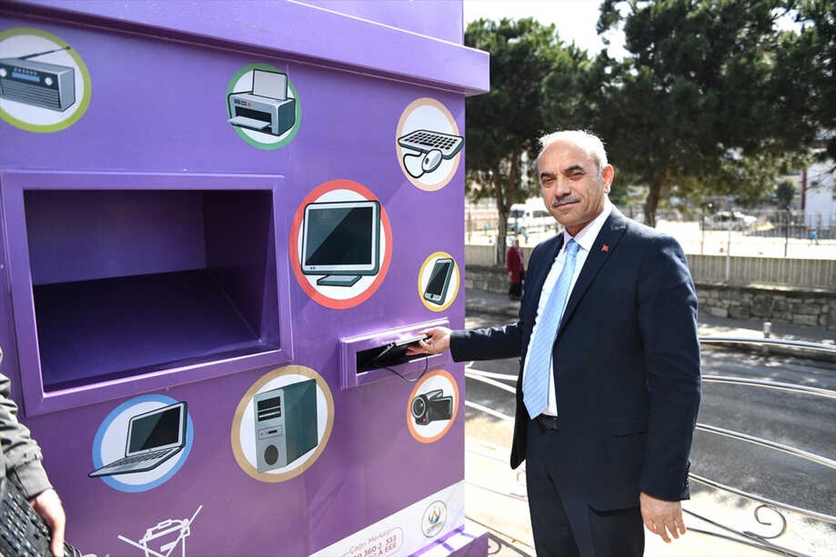 Ordu\'da "Elektronik Atık Toplama Kumbarası" Hizmete Açıldı