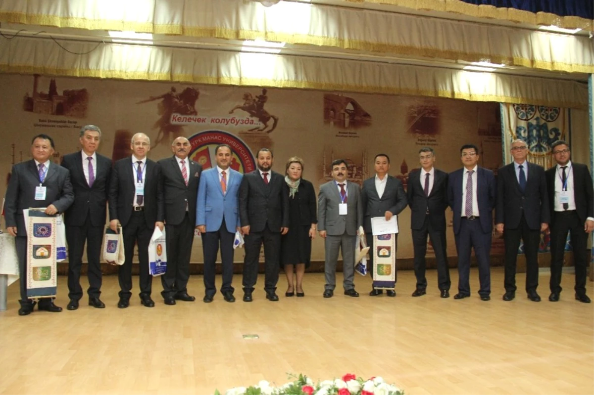 Rektör Akgül, Bişkek\'te Uluslararası Orta Asya Sempozyumuna Katıldı