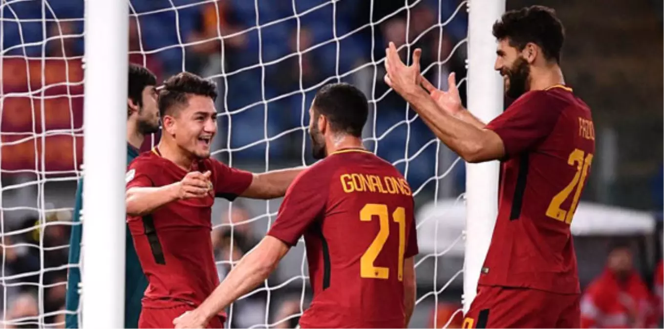 Roma, Cengiz Ünder\'in Golüyle Güldü