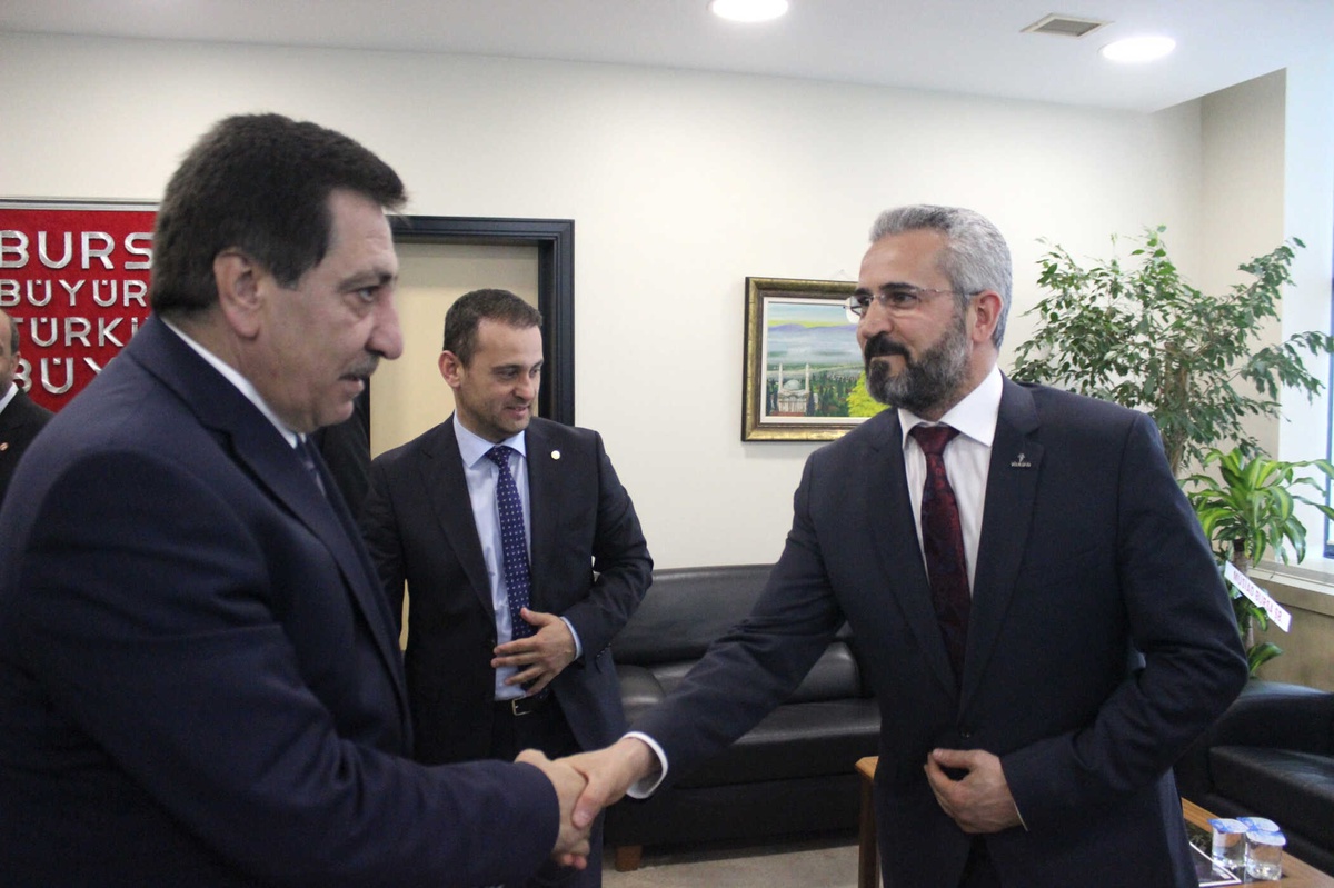 TÜMSİAD\'DAN BTSO Yeni Yönetimine Tebrik Ziyareti