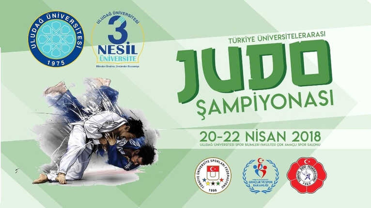 Üniversitelerarası Türkiye Judo Şampiyonası Uludağ Üniversitesi\'nde Başlıyor