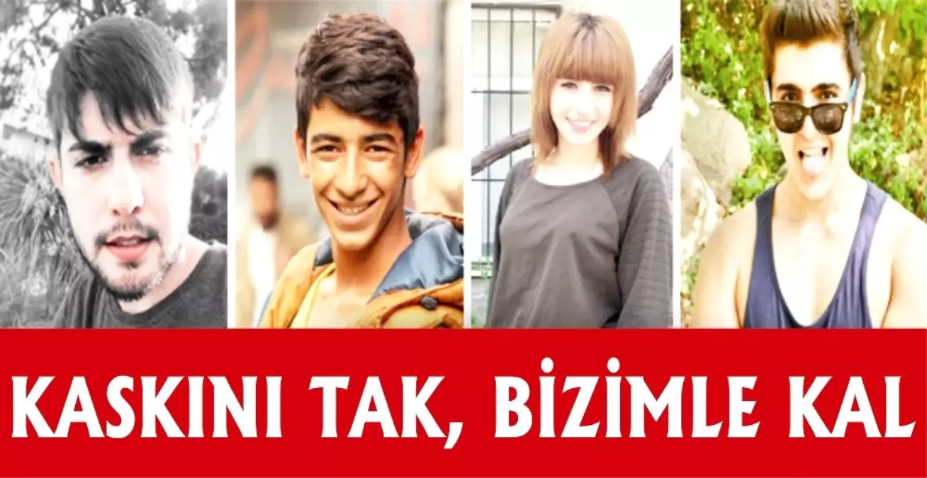 AK Parti Gençlik Kollarından \'Kaskını Tak, Bizimle Kal\' Etkinliği