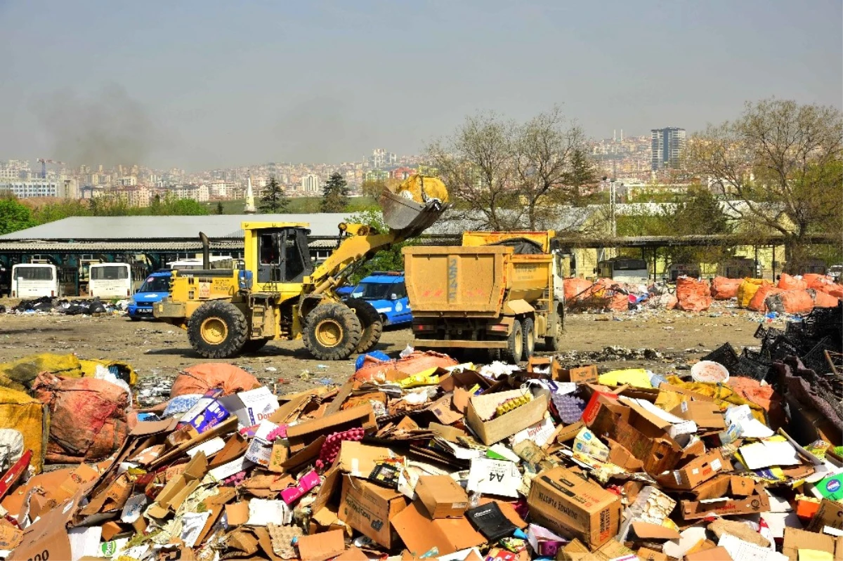 Ankara\'daki Sanayi Sitelerinde Metruk Binaların Yıkımı ve Temizliği Devam Ediyor