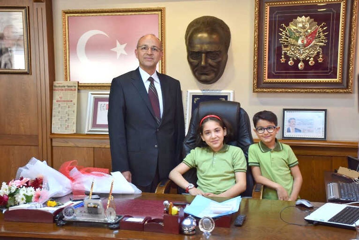 Başkanlık Koltuğu Çocukların Oldu