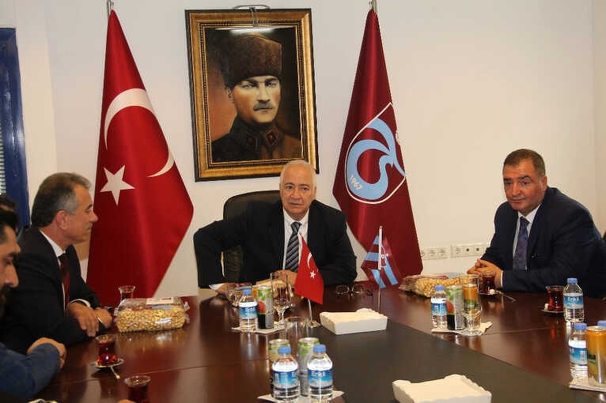 Borsa Başkanları Trabzonspor\'u Ziyaret Etti