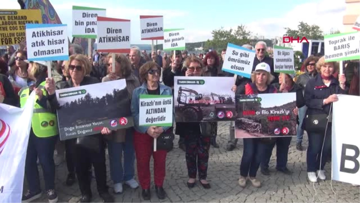 Çanakkale\'de Çevrecilerden Altın Madeni Tepkisi-Hd