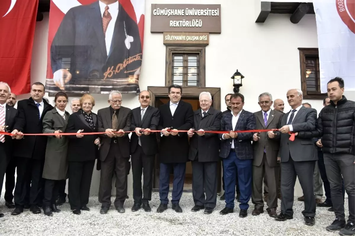 Gümüşhane Üniversitesi\'nin Süleymaniye Mahallesi Ofisi Açıldı