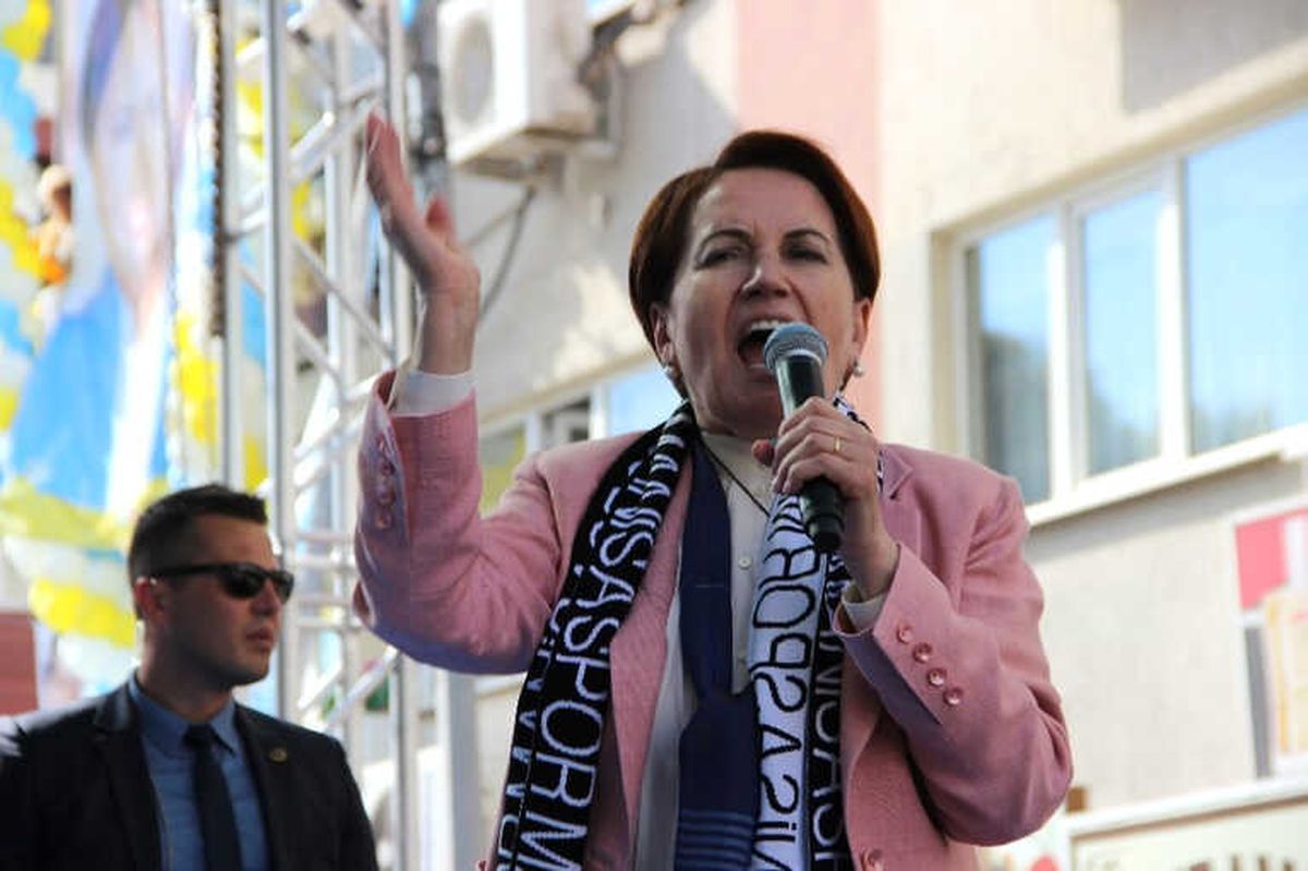 İyi Parti Lideri Akşener\'den Manisa Mitingi