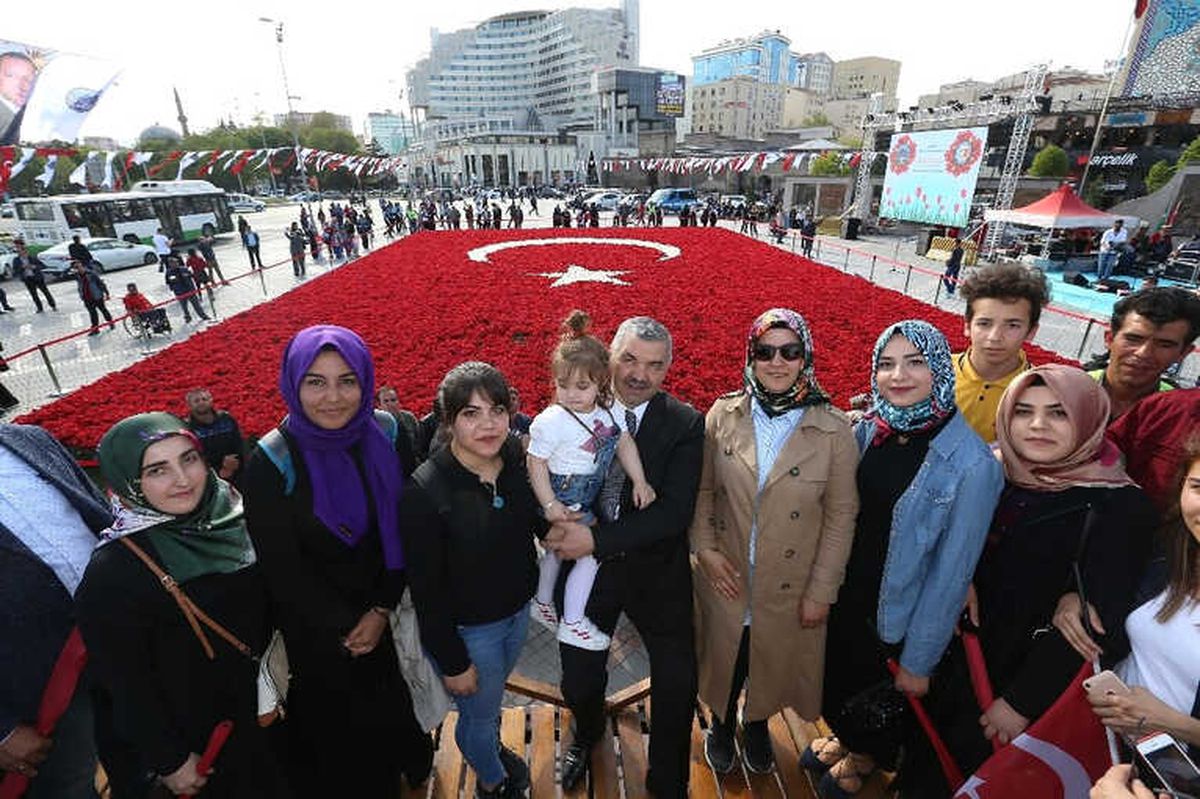 Kayserililerin Bayrak Sevgisi