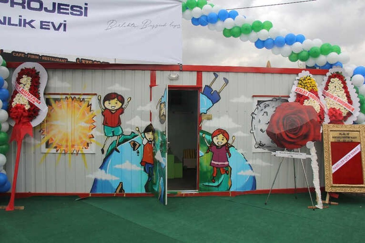 Kocaelili İş Adamlarından Suriyeli Çocuklara Oyun ve Etkinlik Evleri